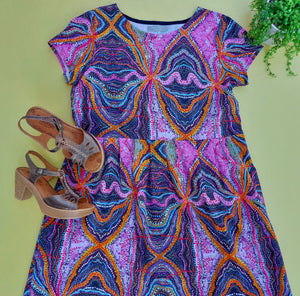 Nelly Wade Dress in Native Seed Dreaming