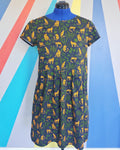 Nelly Dress (Size M) in Cheetahs. Sample Sale.
