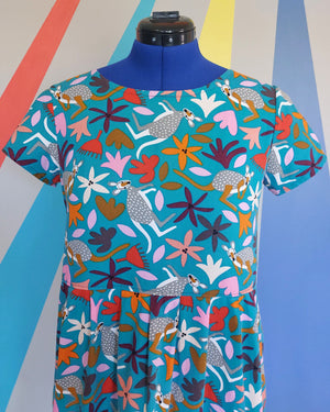 Nelly Dress (Size M) in Wallaby. Sample Sale