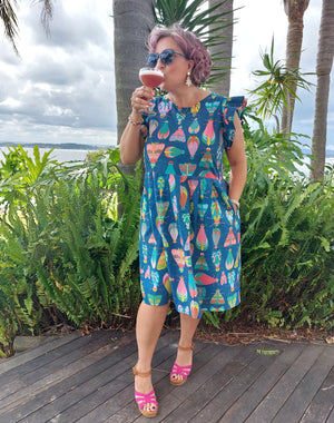 Nelly Wade Dress in Spring Glow Sale